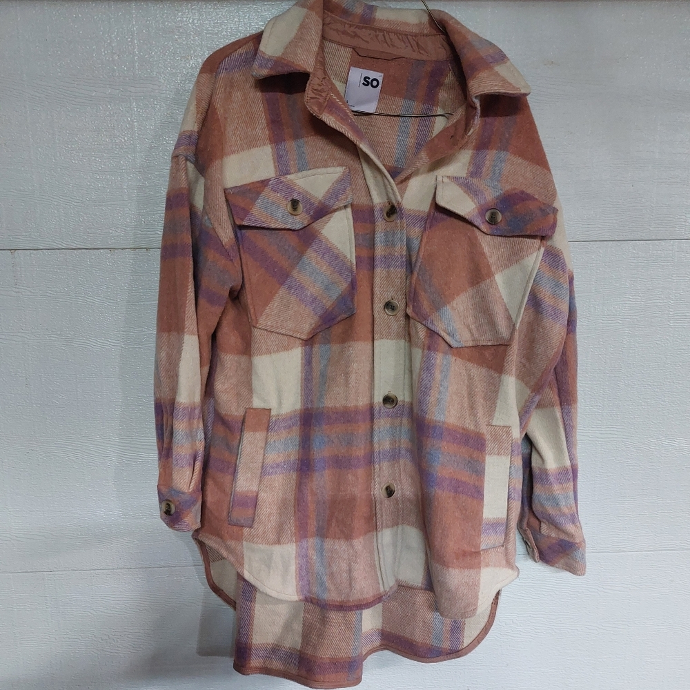 ❗2 for $15❗Plaid shacket